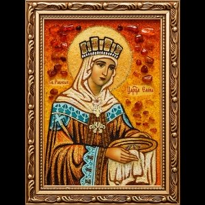 Икона из янтаря Св. Елены
