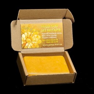 Мыло из янтаря