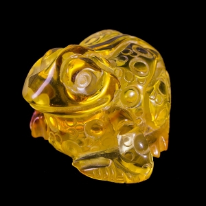 Лягушка из янтаря