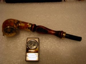 Трубки из янтаря