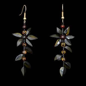 Серьги из янтаря