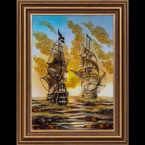 Картина Парусники море