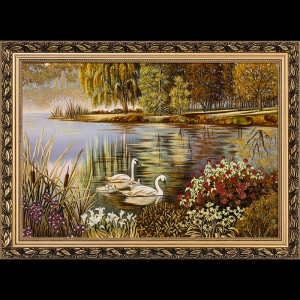 Картина Лебеди на реке
