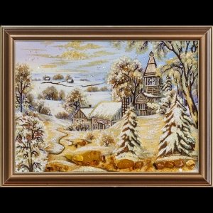 Зима в деревне