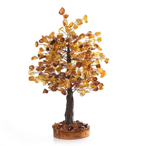 Янтарное дерево, подарок - на удачу