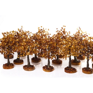 Подарочные деревья из янтаря