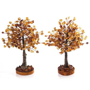 Янтарные деревья на подарок любимым