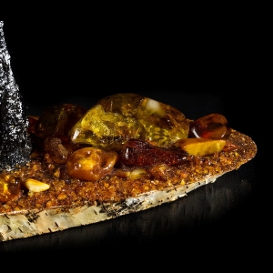 Янтарные деревья на подарок