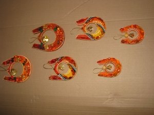 Подкова в янтаре на счастье