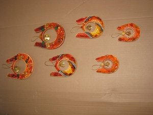 Подкова в янтаре на счастье