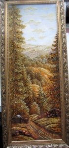 Подарок на 8 марта. Картина горы