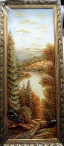 Подарок на 8 марта. Картина горы