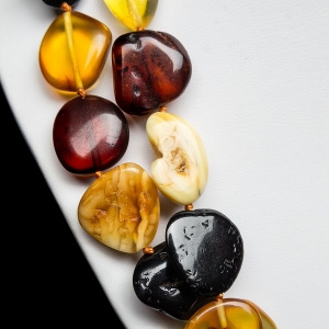 Бусы полированные