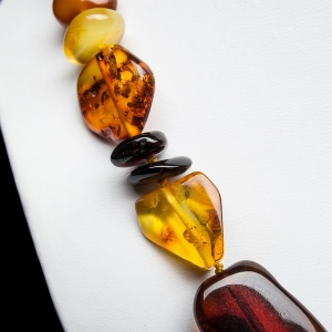 Бусы полированные