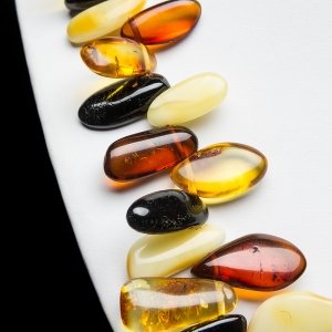 Бусы полированные