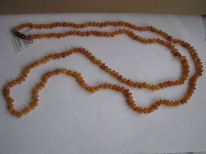 Неполированные бусы