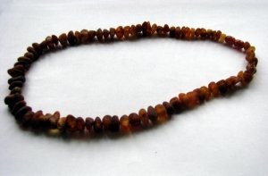 Неполированные бусы