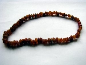 Неполированные бусы