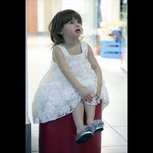 Фото девочки для изготовления янтарного портрета