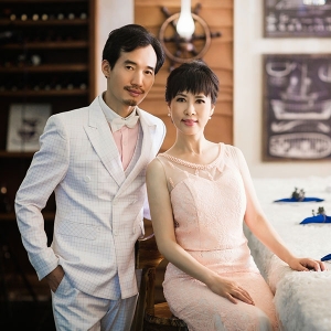 Фото супружеской пары для изготовления портрета из янтаря